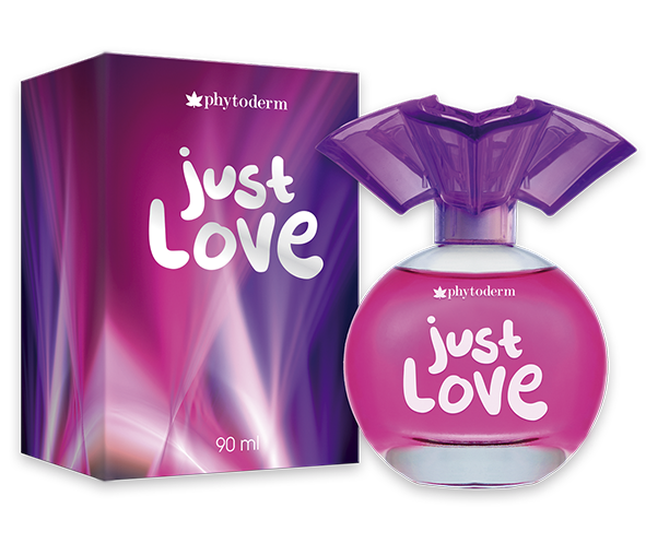 Just Love Phytoderm – Perfume Feminino – Deo Colônia 90ml – Flora